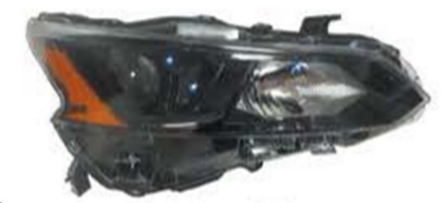 HEAD LAMP ALTIMA 2019-2022 RH HALOGEN BLK